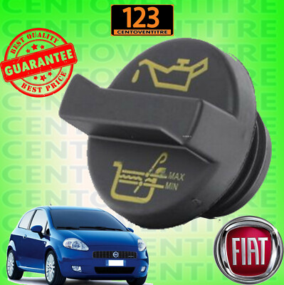 Coperchio Olio Motore - Per Fiat Grande Punto 1.2 8V - OEM 71740676 - Materiale ABS - Foto 3