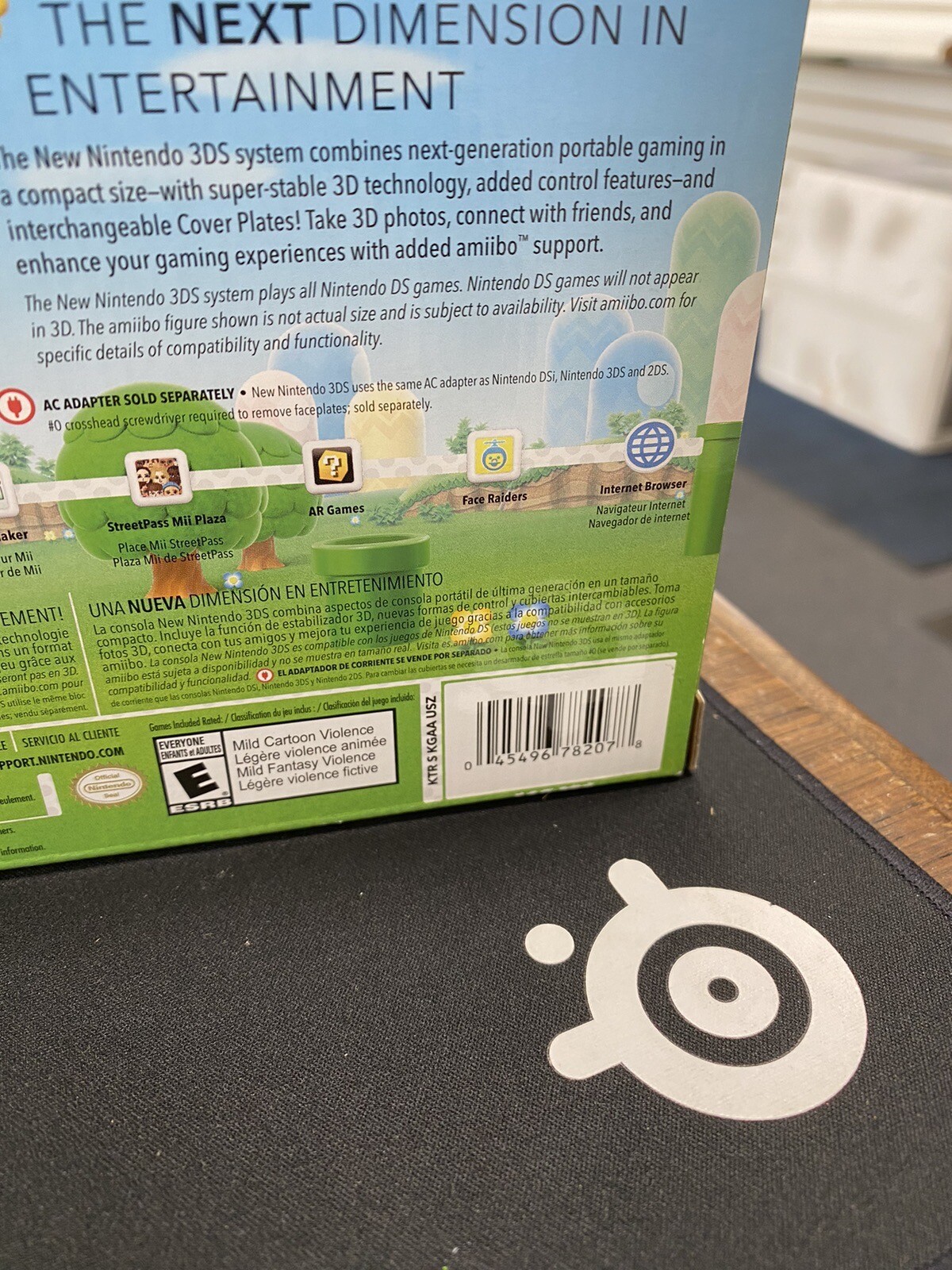 Nintendo 3DS Super Mario Black Friday Edition Handheld System Brand