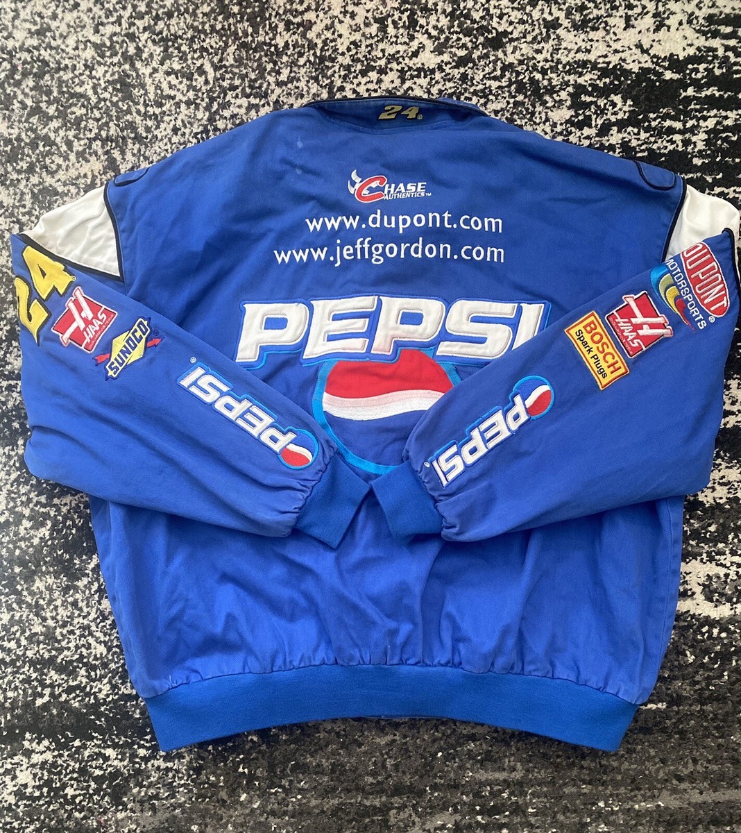 PEPSIロゴジャケット Rare Vintage JH Design Pepsi Jeff Gordon Jacket NASCAR #24