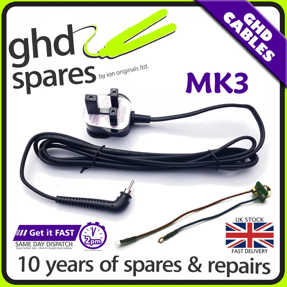 Cable MEJOR COMPRA para GHD 3.1b SS2 4.0b 4.1b x 10.50.100 ionco®