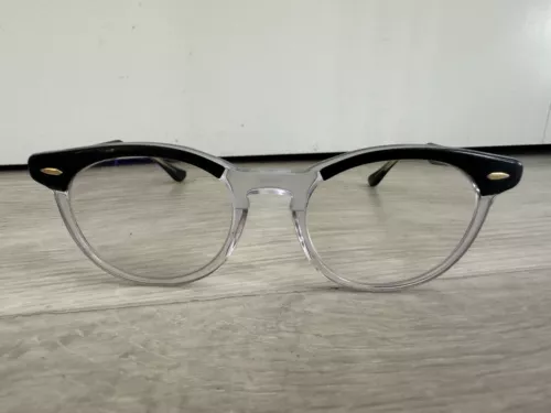 Ray-Ban Eagle Eye Polished Black On Transparent Classic 56 mm Eyeglasses 5598F