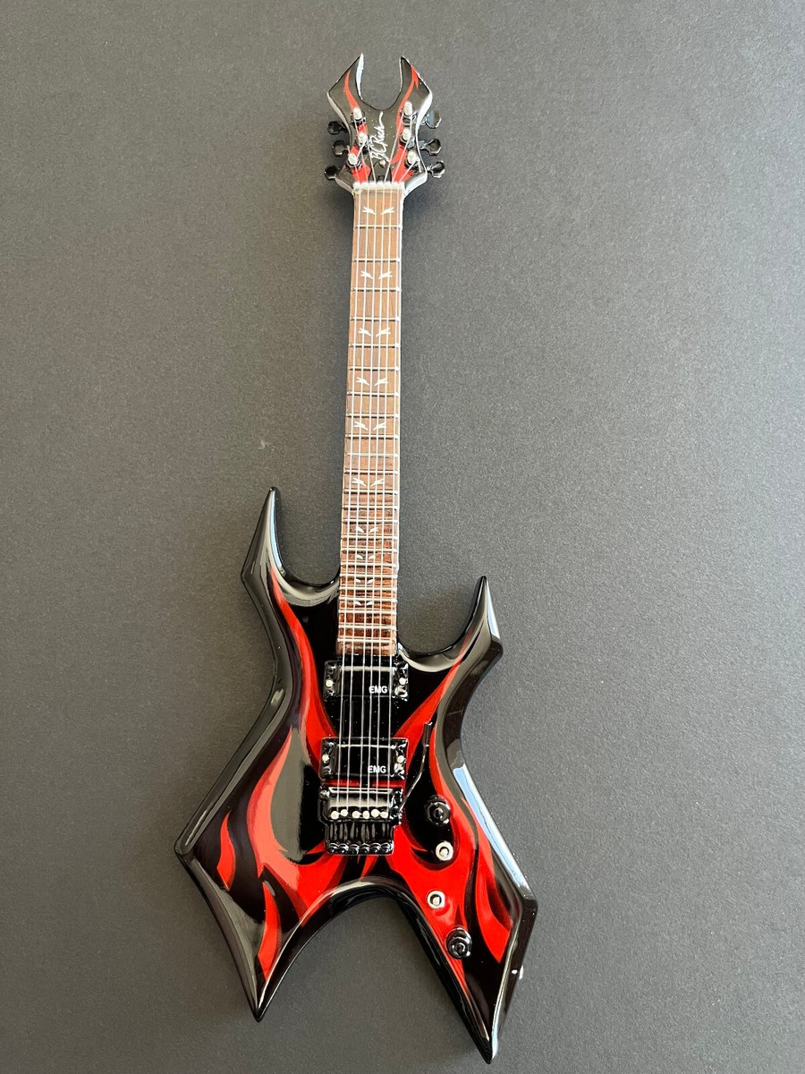 King & Prince - kerry Slayer Collectible Kerry King Red Tribal B.C. Rich Custom