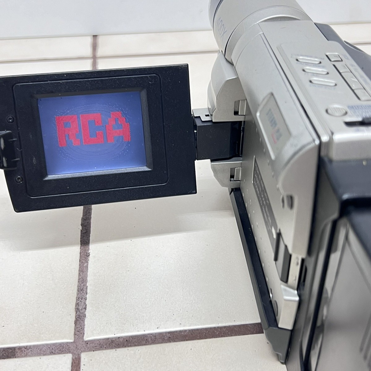 VY-51 新品レトロビデオカメラ RCA AutoShot CC6364 VHS-C Camcorder Steady Pix Camera 400X