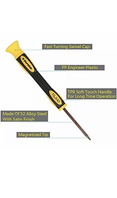 E.Durable Torx Security T6H Screwdriver TS6 Mac Mini (2014-2018