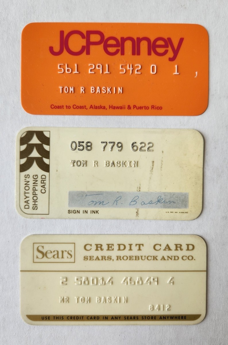 Department Credit Cards