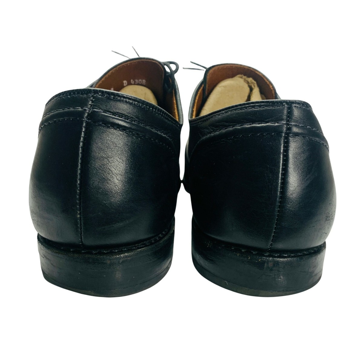 Allen Edmonds \'Lasalle\' Split Toe Blucher Leather ALLEN EDMONDS LaSalle Black Split Toe Blucher Leather Shoes  main image 3