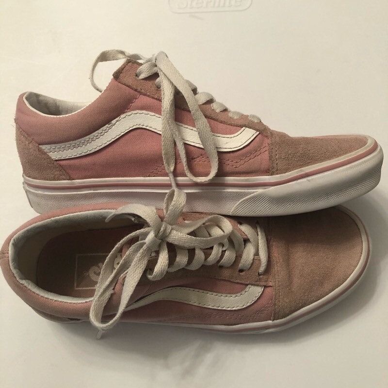 Vans Skate Board Shoes Women's Old Skool Pink 508182 Low Top