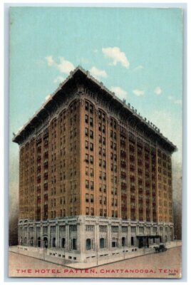The Hotel Patten Chattanooga Tennessee Advertising Historic Old Photo