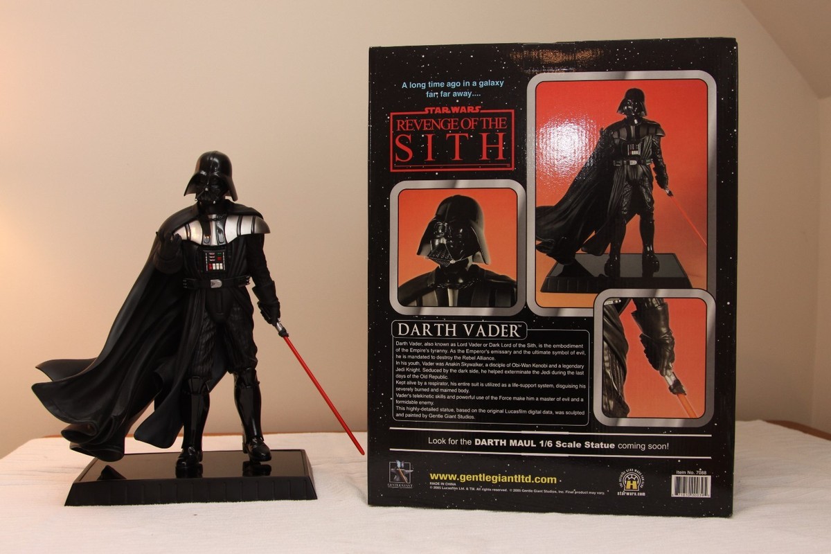 GENTLE GIANT STAR WARS REVENGE OF THE SITH DARTH VADER 1/6 STATUE