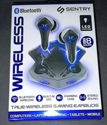 Sentry True Wireless Bluetooth Ear Buds.( Blue)