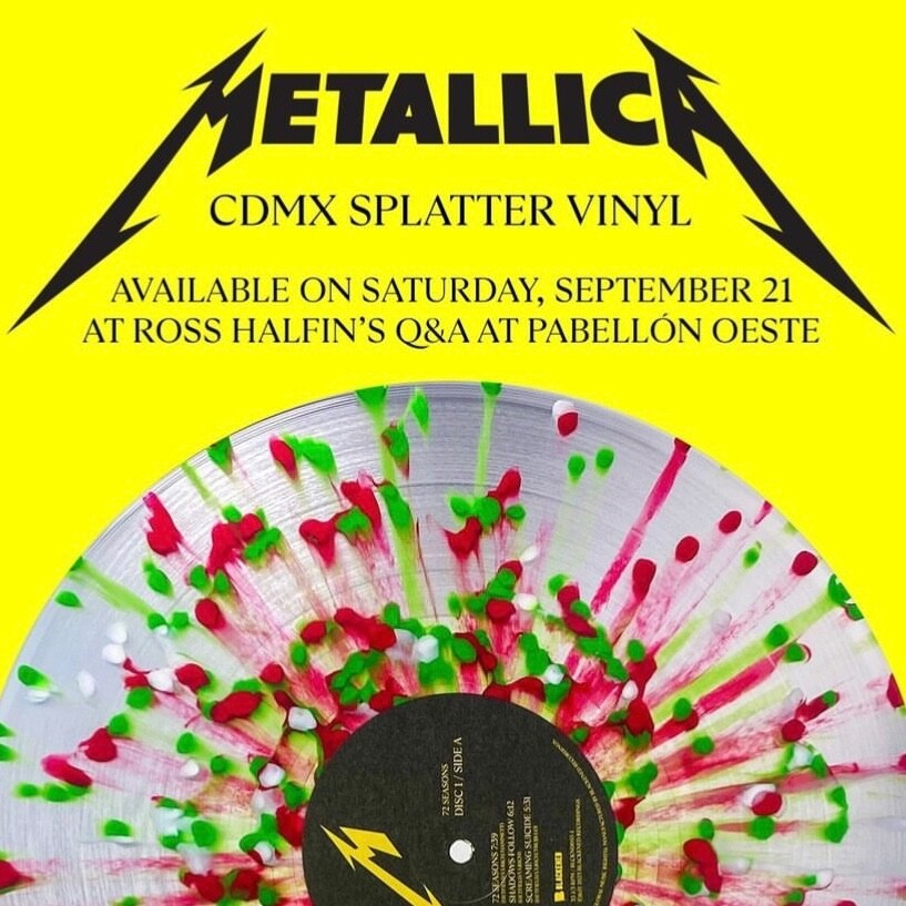 Metallica 72 Seasons CDMX Exclusive Edition (Vinyl, Mexican