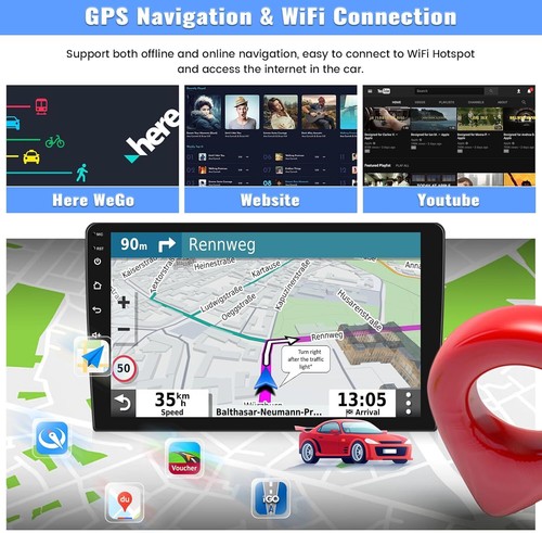 Radio estéreo para automóvil Ford Fusion Apple Carplay Android 13 2006-2009 GPS NAVEGACIÓN FM - Imagen 11 de 19