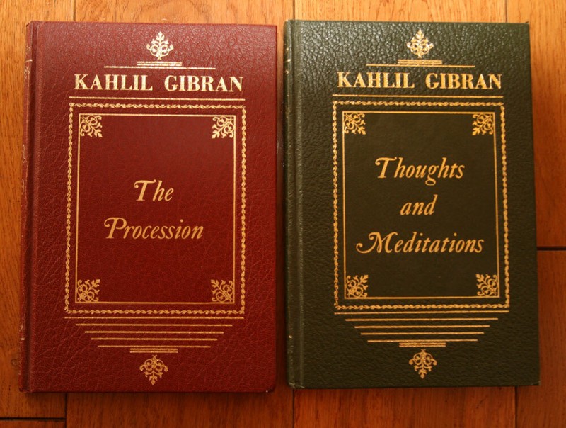 The Procession + Thoughts and Meditations 1969 by Kahlil Gibran - Castle Books