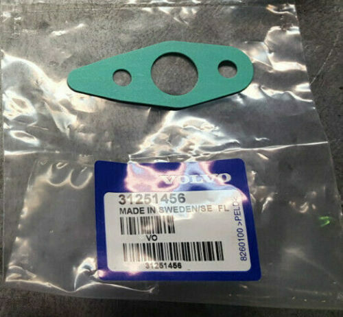 31251456, 31251439 Genuine Volvo Turbo Oil Drain Tube Pipe Seal +  