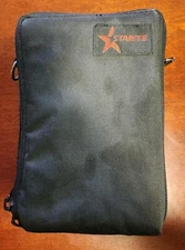 Vintage Starite Camera Bag Black Removable Shoulder Strap Zip Closure