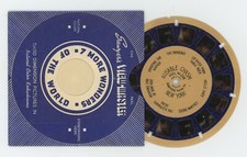 Ausable Chasm New York 1939 Blue Ring Circle View-Master Reel 264