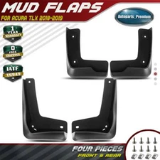 4x New Splash Guards Mud Flaps Mud Guards Molded for Acura TLX 2018 2019 Sedan