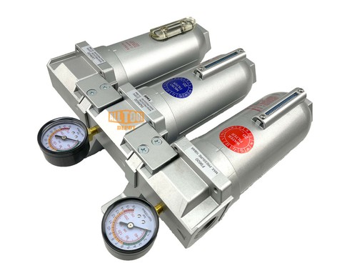 3/4" Super Duty Inline Compressed Air Filter Clean system 3 Stage Auto Drain - Picture 7 of 7