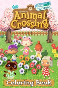 Animal Crossing New Horizons Coloring Book: Jumbo Coloring Books For