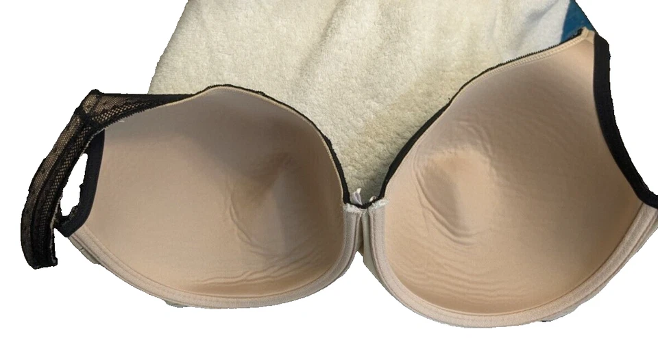 Cacique, современный кружевной бюстгальтер, черный, размер 42F - Изображение 3 из 4