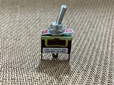 2pc Heavy Duty 110V-240V ON-ON SPDT Locking Type Metal Toggle Switch