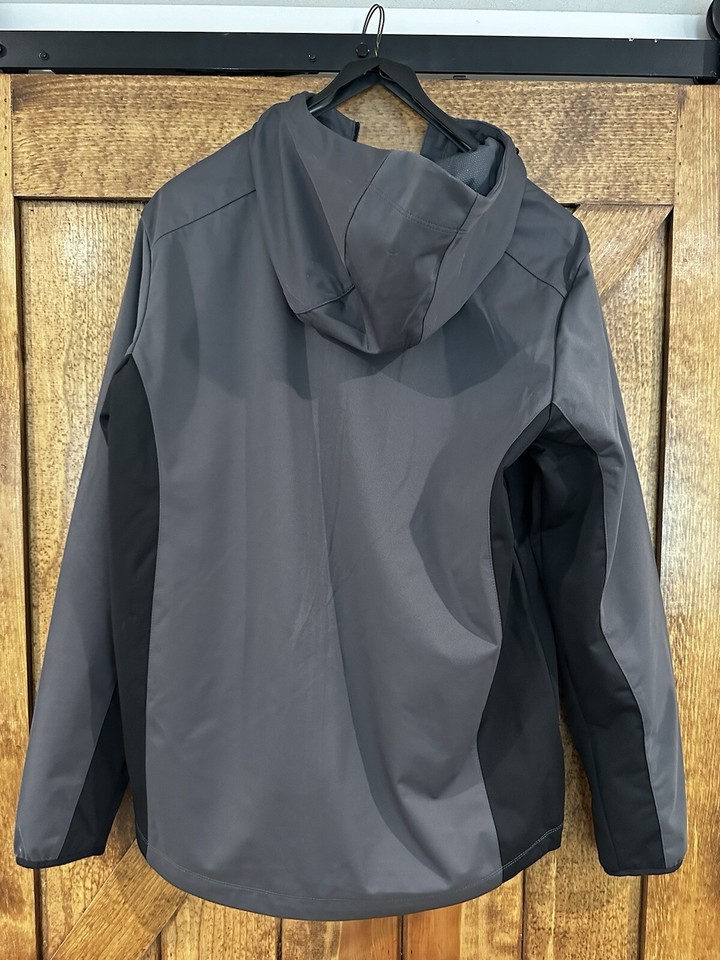 Port Authority Men's Size L Thrivent Jacket Gray Black Office Corporate