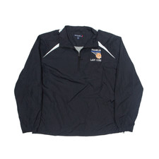 Port Authority Franklin Lady Cubs 1/4 Zip Up Pullover Usa Jacket Black Womens L