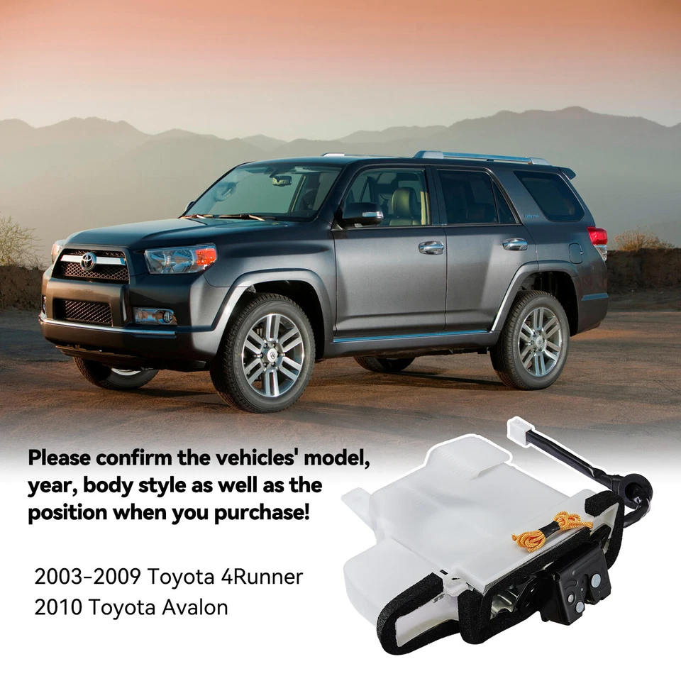 Rear Tailgate Trunk Lid Door Lock Actuator For 03-09 Toyota 4Runner 6911035090 - Image 2 of 4