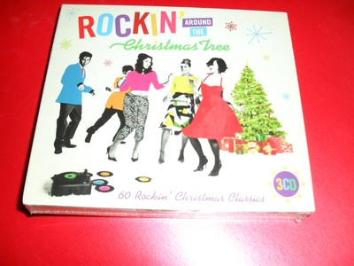 ROCKIN AROUND THE CHRISTMAS TREE 60 ROCKIN CHRISTMAS CLASSICS 3 CD SET NEW SEALE