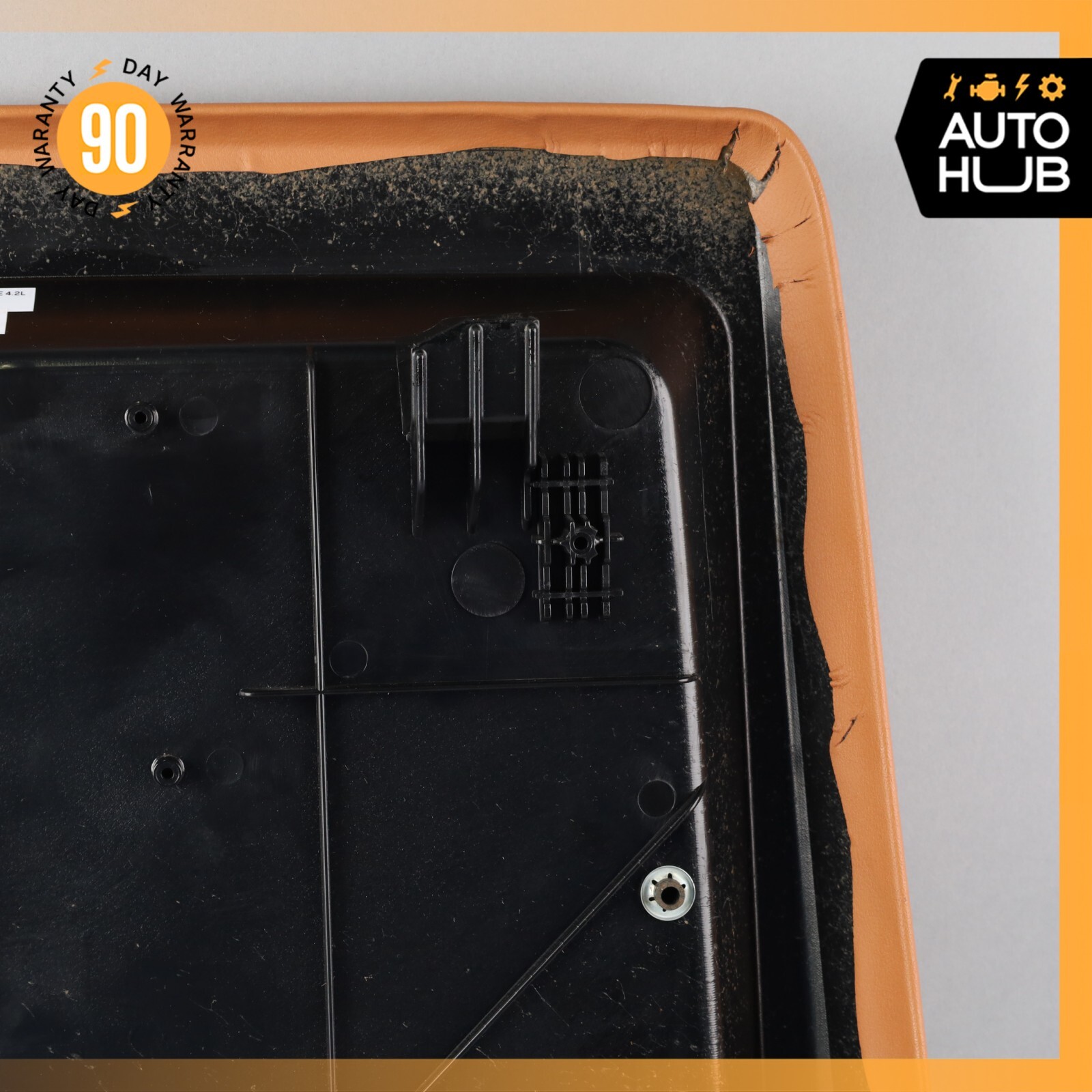 03-08 Maserati Quattroporte Back Panel Seat Cover Front Left or Right Side OEM