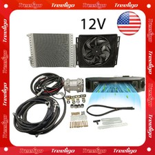 12v Underdash Cooling Air Conditioner Auto Kit Universal Electric Ac Unit