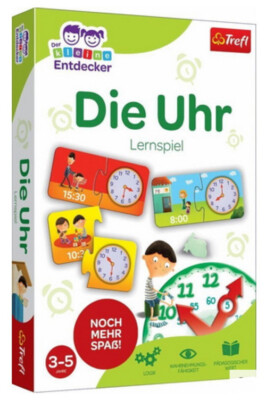 Der kleine Entdecker - Die Uhr - Lernspiel von Trefl - NEU Kinder