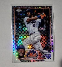 2023 Topps Chrome - XFractor Refractor Parallel #19 Starling Marte NY Mets!