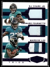 2018 Plates & Patches Chark Fournette Lee #TT-DLM Talented Trios Purple /20