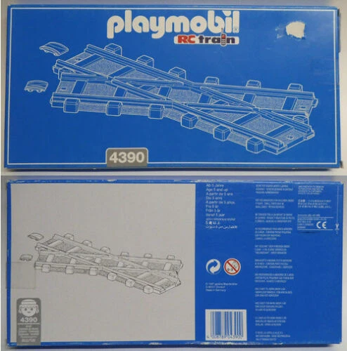 Coffret Train Playmobil 4024 – Neuf Et Complet – Pièce De Collection