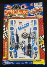 Speed ShotZ Model Kit - Racecar Model Kit - Pull Back Powered - Express 01