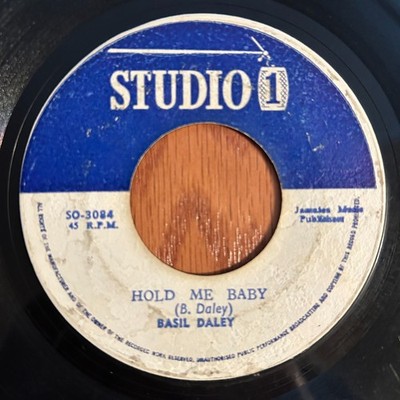 BASIL DALEY Hold Me Baby / Musical Scorcher 45 on Studio One  JA rocksteady