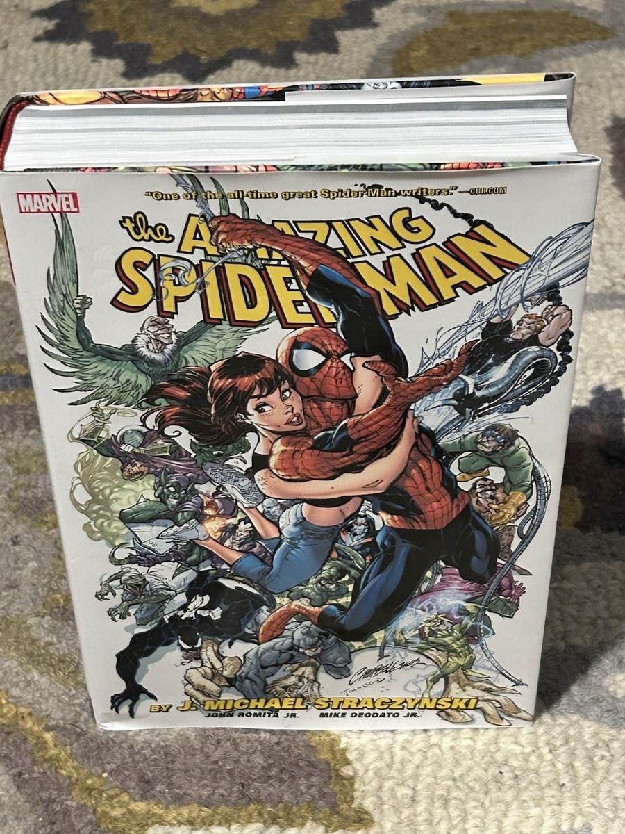 AMAZING SPIDER-MAN BY J MICHAEL STRACZYNSKI OMNIBUS Volume 1 &2 | eBay