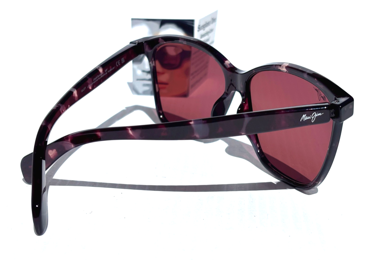 UK Maui Jim LIQUID SUNSHINE Red Tortoise POLARIZED Rose Lens  display picture 2