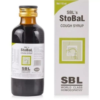 SBL Stobal syrup 115 ml Free Delivery 5 to 7 days