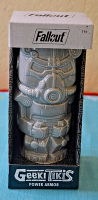 Fallout ''Power Armor'' Geeki Tiki Hawaiian Mug Official Bethesda Sold Out NEW
