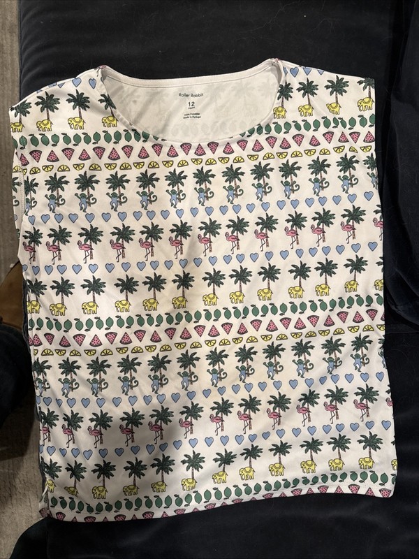 Roller Rabbit Sleeveless Shirt Size 12 Youth