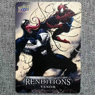 2024 Upper Deck Marvel Renditions Spider-Man Metal #48 Venom 17/25