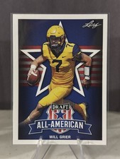 2019 Leaf Draft - All-American Will Grier #71 (RC)