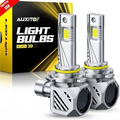 AUXITO 9005 HB3 LED Headlight Bulbs Kit High High Beam Super Bright White CANbus