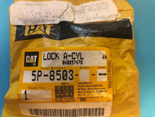 NOS Genuine CATERPILLAR Corporate Key Lock Cylinder 5P-8503 Made in the USA