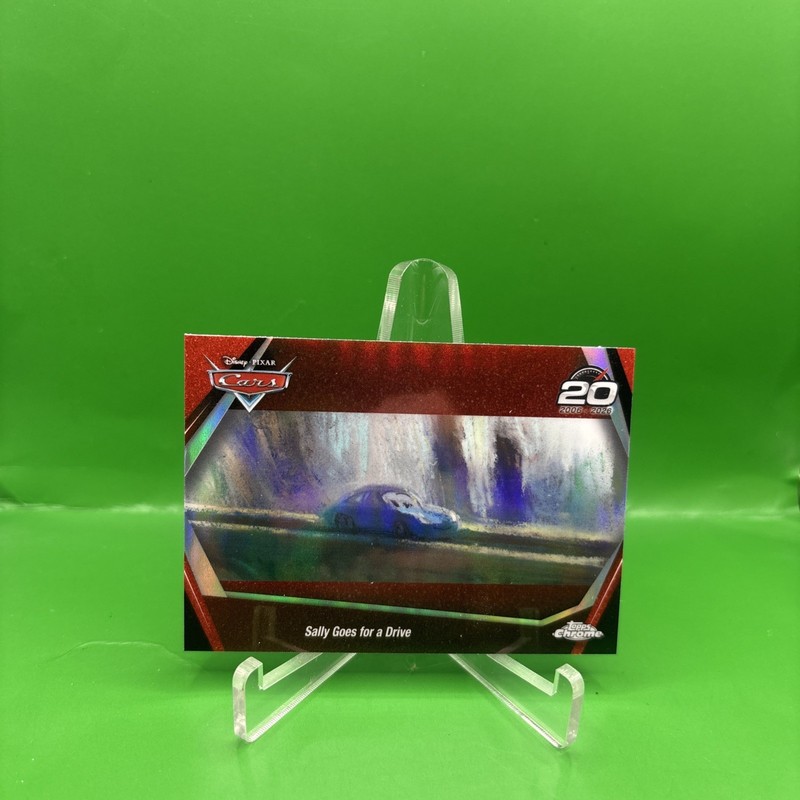 2026 Topps Chrome Disney #CRS-7 Sally Goes For A Drive Cars 20th Anniversary