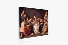 Impresión de cuadro de arte de pared en lienzo Guido Reni/Juventud de la Virgen María, 1640