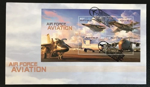 AUSTRALIA - 2011 ROYAL AUSTRALIAN AIR FORCE - AVIATION FDC SG 3552-3555