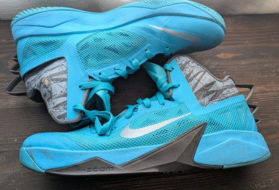 Nike Zoom Hyperfuse Men's Size 11 Athletic Shoes Gamma Blue 615896-400